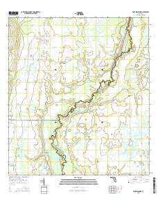 Fort Kissimmee 2015 topographic map thumbnail