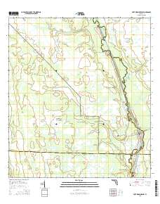 Fort Kissimmee NW 2015 topographic map thumbnail