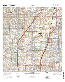 Fort Lauderdale North 2015 topographic map thumbnail