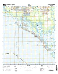 Fort Myers Beach 2015 topographic map thumbnail