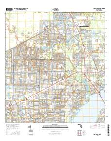 Fort Myers NW 2015 topographic map thumbnail