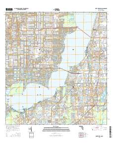 Fort Myers SW 2015 topographic map thumbnail