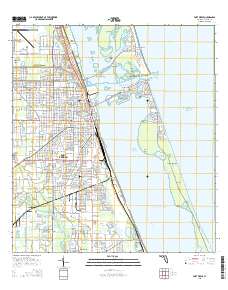 Fort Pierce 2015 topographic map thumbnail