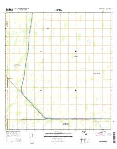 Fortymile Bend 2015 topographic map thumbnail
