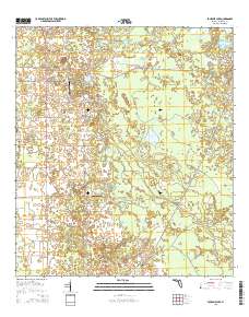 Fourmile Lake 2015 topographic map thumbnail