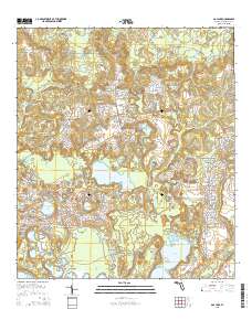 Gap Lake 2015 topographic map thumbnail