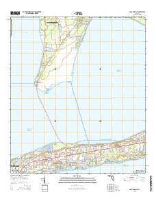 Garcon Point 2015 topographic map preview