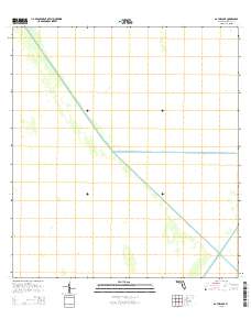 Gator Lake 2015 topographic map thumbnail