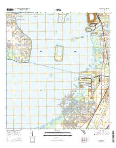 Gibsonton 2015 topographic map thumbnail
