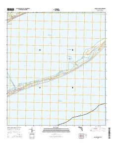 Goose Island 2015 topographic map thumbnail