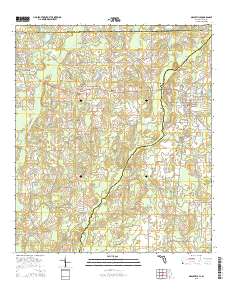 Graceville 2015 topographic map thumbnail