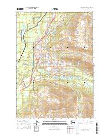 Anchorage B-7 SW 2015 topographic map thumbnail