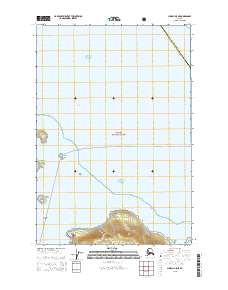Juneau A-5 NE 2015 topographic map thumbnail