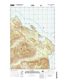 Juneau A-5 NW 2015 topographic map thumbnail