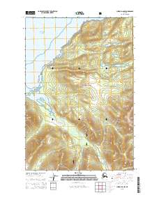 Juneau A-6 NW 2015 topographic map thumbnail