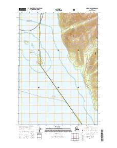 Juneau B-5 SE 2015 topographic map thumbnail