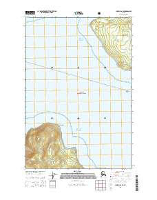 Juneau B-6 SE 2015 topographic map thumbnail