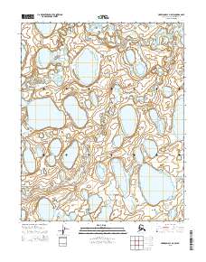 Harrison Bay A-5 SW 2015 topographic map thumbnail