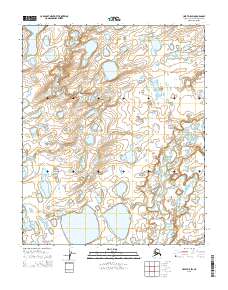 Umiat D-5 SW topographic map thumbnail
