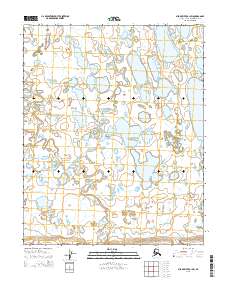 Meade River A-1 SW 2015 topographic map thumbnail