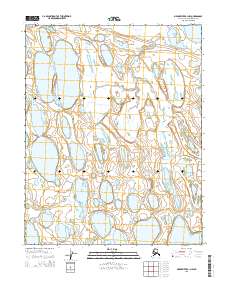 Meade River B-1 NW 2015 topographic map thumbnail