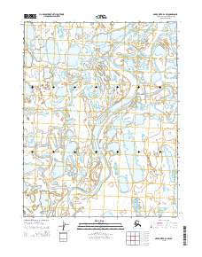 Meade River D-1 SW 2015 topographic map thumbnail