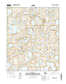 Teshekpuk A-2 SE 2015 topographic map thumbnail