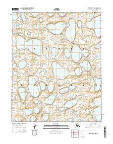 Teshekpuk A-2 SW 2015 topographic map thumbnail
