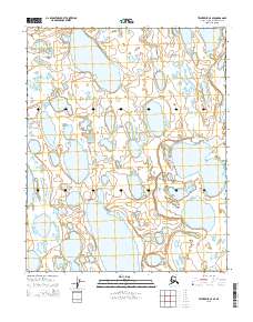 Teshekpuk A-4 SE 2015 topographic map thumbnail