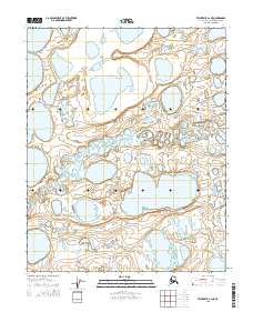 Teshekpuk A-1 NE 2015 topographic map thumbnail