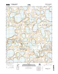 Teshekpuk A-1 NW 2015 topographic map thumbnail