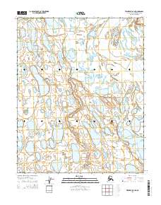 Teshekpuk A-4 NE 2015 topographic map thumbnail