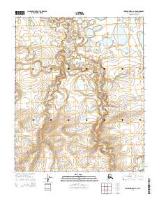 Ikpikpuk River C-3 SE 2015 topographic map thumbnail