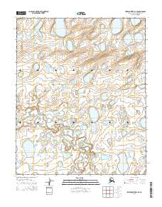 Ikpikpuk River D-1 SE 2015 topographic map thumbnail