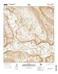 Howard Pass A-5 SW topographic map thumbnail
