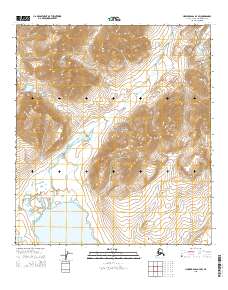 Howard Pass B-4 SW topographic map thumbnail