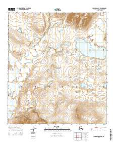 Howard Pass B-5 SW topographic map thumbnail