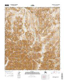 Howard Pass C-5 SW topographic map thumbnail