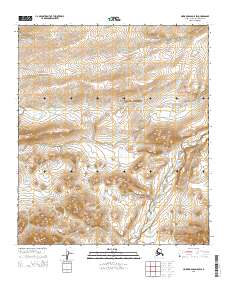 Howard Pass D-5 SW topographic map thumbnail