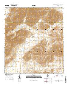 Misheguk Mountain A-3 NE topographic map thumbnail