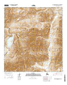 De Long Mountains A-2 SE 2015 topographic map thumbnail