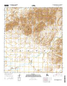 De Long Mountains A-3 SE topographic map thumbnail