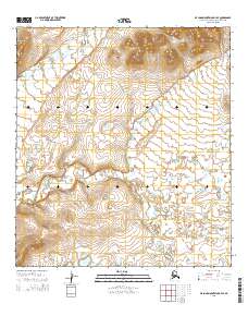 De Long Mountains A-4 SE topographic map thumbnail