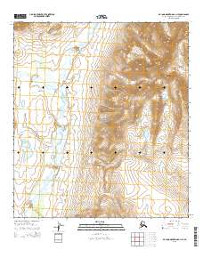 De Long Mountains A-1 NE topographic map thumbnail