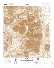 De Long Mountains A-2 NE topographic map thumbnail