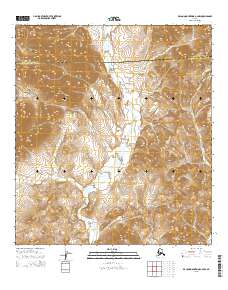 De Long Mountains A-2 NW topographic map thumbnail