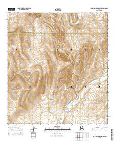 De Long Mountains A-4 NW topographic map thumbnail