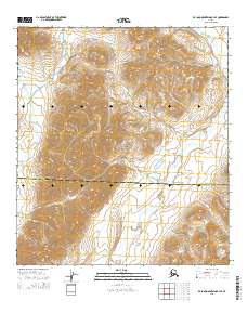De Long Mountains B-1 SE topographic map thumbnail
