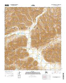 De Long Mountains B-1 NE topographic map thumbnail