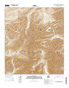 De Long Mountains B-1 NW topographic map thumbnail